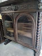 Jachtkast en 6 jachtstoelen, Antiek en Kunst, Ophalen