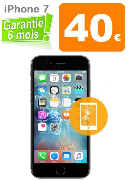 Réparation écran iPhone 7 pas cher à Bruxelles avec Garantie, Télécoms, Téléphonie mobile | Accessoires & Pièces, Apple iPhone