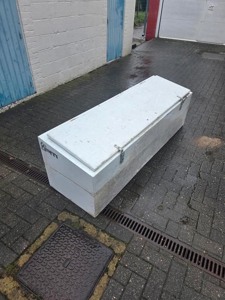 Coffre de Benne pour Benne jpm en aluminium 198x60, Bricolage & Construction, Panneaux solaires & Accessoires, Enlèvement