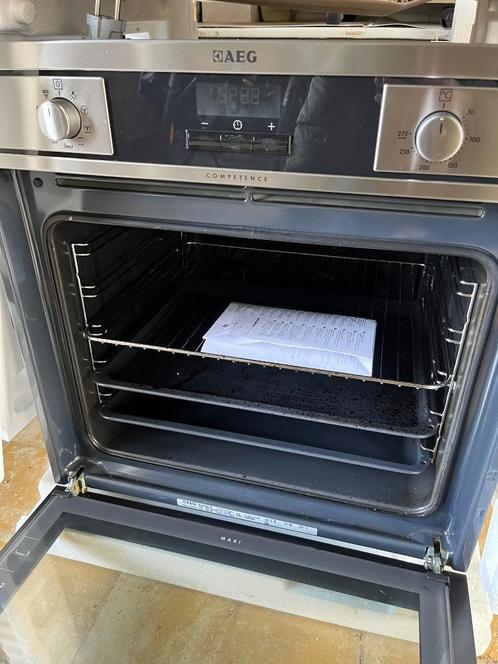 AEG inbouwoven, Elektronische apparatuur, Ovens, Gebruikt, Inbouw, Oven met grill, 60 cm of meer, 60 cm of meer, Hete lucht, Ophalen