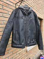 Veste légère simili noir taille 164, Comme neuf, Enlèvement, Garçon