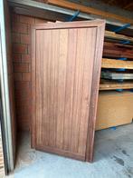 Padouk buitendeur, Doe-het-zelf en Bouw, Deuren en Vliegenramen, Nieuw, Buitendeur, 200 tot 215 cm, Hout