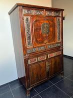 Belle armoire de mariée chinoise ancienne de 120 ans H 175 W, Antiquités & Art, Curiosités & Brocante, Enlèvement