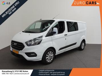 Ford Transit Custom L2H1 Dubbele Cabine Raptor Sport Edition, Auto's, Stof, Euro 6, 4 cilinders, Startonderbreker