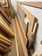 Lot de bois massif et plan de travail de cuisine, Ophalen, Zo goed als nieuw, Beuken, Plank