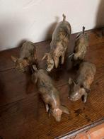 Bronzen varkens Pierre Chenet, Antiek en Kunst, Ophalen