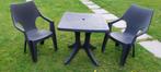pvc tuinset, Tuin en Terras, Kunststof, Gebruikt, Tuinset, Eettafel
