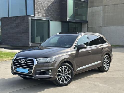 Audi Q7 e-Tron Quattro S Line V6 258pk FULL OPTION, Auto's, Audi, Bedrijf, Te koop, Q7, 4x4, ABS, Achteruitrijcamera, Adaptieve lichten