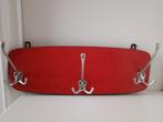 Vintage kapstok oude rode  formica 9 haken - jr. 60, Ophalen