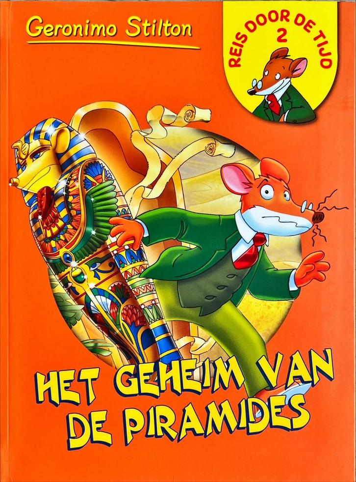 Geronimo Stilton - Het geheim van de piramides, Boeken, Kinderboeken | Jeugd | onder 10 jaar, Ophalen of Verzenden