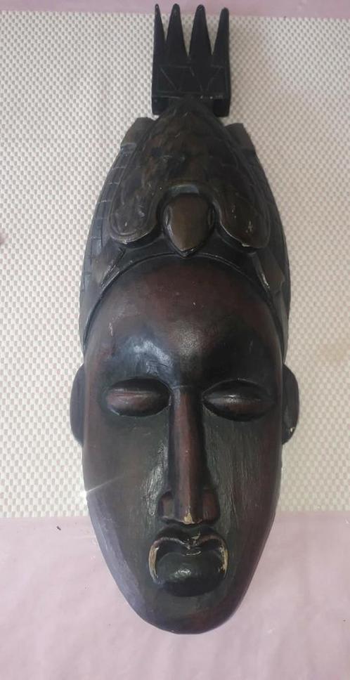 Masque africain,  décoration murale, Antiek en Kunst, Kunst | Niet-Westerse kunst, Ophalen of Verzenden
