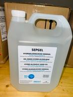 70% hydroalcoholische gel, blik 5 liter. BEZORGING mogelijk, Ophalen of Verzenden