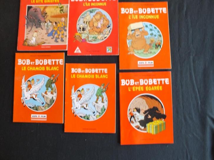 BOB & BOBETTE (14 RECLAMEALBUMS) VERSCHILLENDE UITGEVERS, Boeken, Stripverhalen, Zo goed als nieuw, Complete serie of reeks, Ophalen of Verzenden