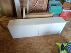 4 IKEA kastjes BESTÅ. 60x20x38 cm met deurtjes in legplanken, Ophalen
