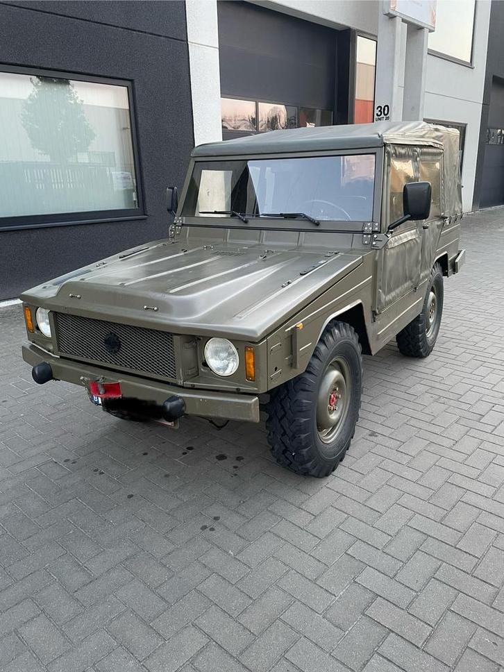 Volkswagen iltis bombardier 183 4x4, Auto's, Oldtimers, Particulier, 4x4, Volkswagen, Benzine, SUV of Terreinwagen, 2 deurs, Handgeschakeld