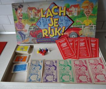 Vintage "Lach Je Rijk"  van MB in prima staat ! beschikbaar voor biedingen