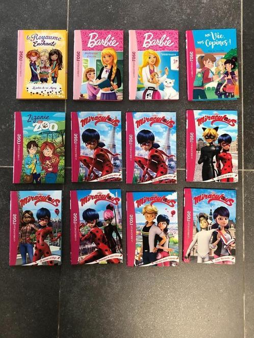 Lots de 12 livres Bibliothèque rose :  Barbie, Miraculous, L, Livres, Livres pour enfants | Jeunesse | Moins de 10 ans, Comme neuf