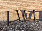 2 tafelpoten 89x72 cm hoog - tafelpoot - eettafel - tafel, Ophalen, Tafelpoot, 50 tot 100 cm, Metaal