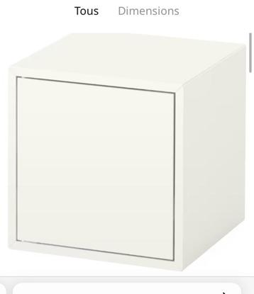 2 Caissons de rangement ikea EKET  disponible aux enchères