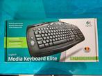 Media Keyboard Elite, Computers en Software, Toetsenborden, Logitech G, Ophalen of Verzenden, Bedraad, Nieuw