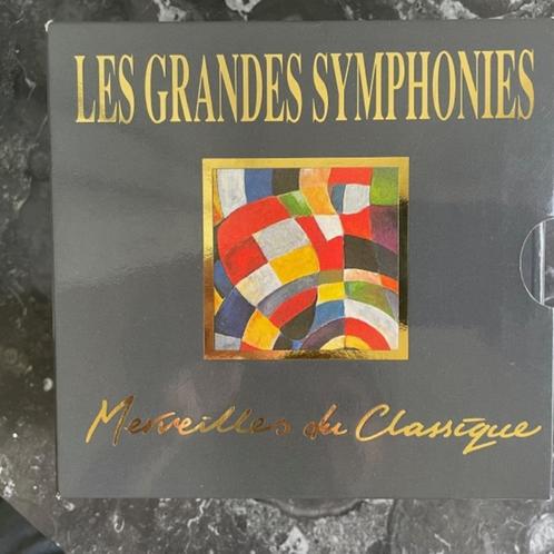 5CD-box Les Grandes Symphonies Mozart, Haydn,... NIEUW!, CD & DVD, CD | Classique, Comme neuf, Enlèvement ou Envoi