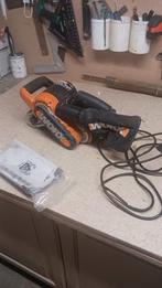 Worx wx661 bandschuurmachine, Ophalen of Verzenden, Gebruikt, Bandschuurmachine
