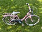 Fiets roze 22 met 6 versnellingen en bagagedrager, Fietsen en Brommers, Ophalen, 22 inch, Versnellingen, Zo goed als nieuw