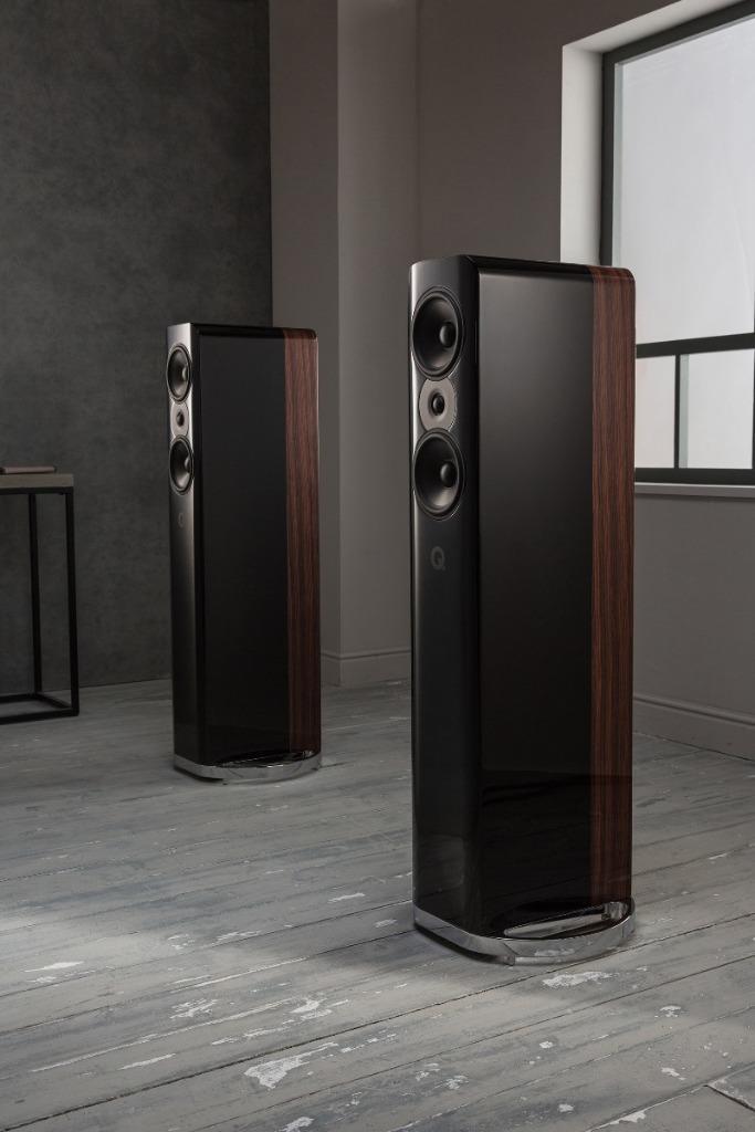 Q-Acousticts Concept 500 (ex demo) volle garantie, Audio, Tv en Foto, Luidsprekerboxen, Zo goed als nieuw, Front, Rear of Stereo speakers