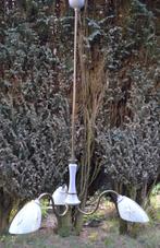 Vintage lustertje met drie glazen coupes, Ophalen