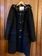 Duffle-coat Montgomery laine 100%, Kleding | Dames, Jassen | Winter, Ophalen, Zo goed als nieuw, Maat 46/48 (XL) of groter, Zwart