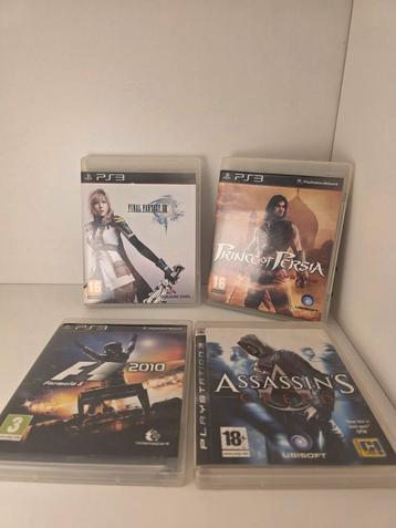 Lot PS3 Final Fantasy XIII/Prince of Persia + 2 jeux OFFERTS beschikbaar voor biedingen