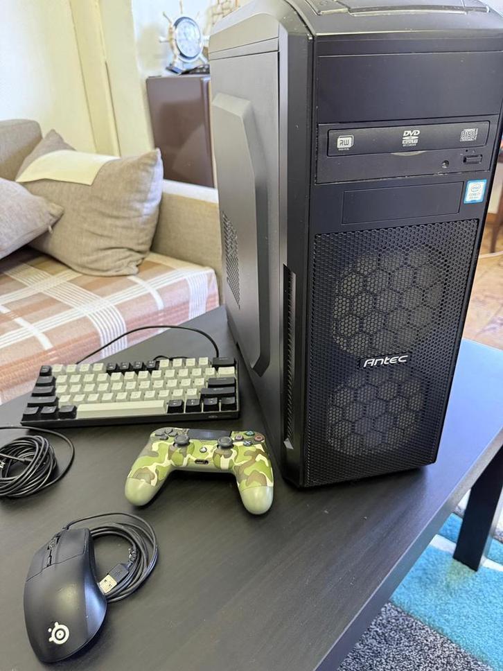 Gaming Pc, Computers en Software, Desktop Pc's, Zo goed als nieuw, 3 tot 4 Ghz, HDD, 16 GB, Met videokaart, Gaming, Ophalen of Verzenden