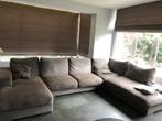 Zeer grote stoffen zetel met bijbehorende kussens, Huis en Inrichting, Zetels | Zetels, Ophalen, 250 tot 300 cm, Gebruikt, 100 tot 125 cm