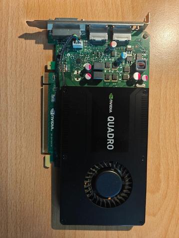 nvidia quadro K2200 met 4GB VRAM beschikbaar voor biedingen