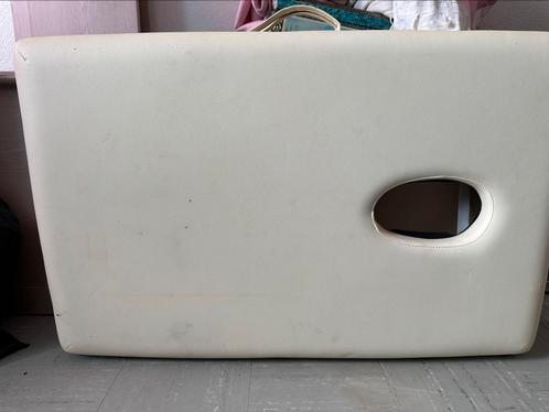 Witte massagetafel, Sport en Fitness, Massageproducten, Zo goed als nieuw, Massagetafel, Ophalen