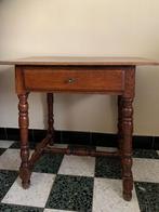 Petite table d'appoint en bois avec tiroir, Enlèvement ou Envoi