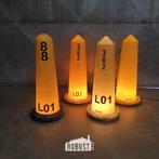 Lampe à cône de signalisation vintage — colonne lumineuse, Enlèvement ou Envoi, Comme neuf, Synthétique, Industrieel Vintage