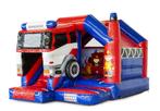 Te koop Springkussen Slide Combo Brandweer, Ophalen, Nieuw