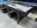 TopTable Twist 2-1 5FT Airhockeytafel Pooltafel Opklapbaar, Sport en Fitness, Biljarten en Poolen, Ophalen of Verzenden, Zo goed als nieuw