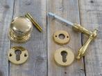 deurknop met deurklink , rozet , deurbeslag, Nieuw, Ophalen of Verzenden