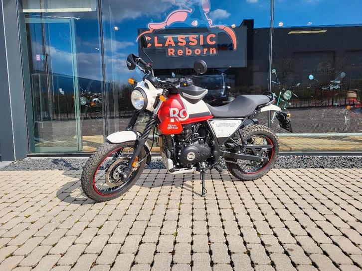 Royal Enfield Scram 411, Motoren, Motoren | Royal Enfield, Bedrijf, Overig, 12 t/m 35 kW, Minimaal motorrijbewijs A2, 1 cilinder