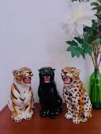 statues de félins en céramique italienne, Verzamelen, Ophalen, Nieuw