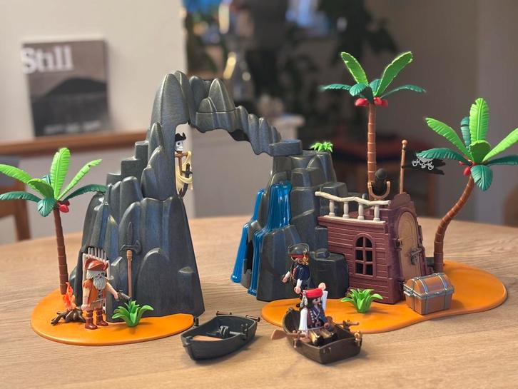 Playmobil piratenhol 6679, Kinderen en Baby's, Speelgoed | Playmobil, Zo goed als nieuw, Ophalen of Verzenden