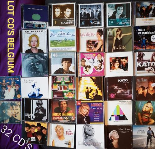 32 CD'S MADE IN BELGIUM, Cd's en Dvd's, Cd's | Overige Cd's, Zo goed als nieuw, Boxset, Ophalen of Verzenden