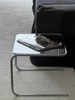 Vintage chroom bauhaus bijzettafel, Ophalen, Zo goed als nieuw