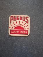 Oud bierviltje/sousbock phebus labor mons, Verzamelen, Ophalen of Verzenden