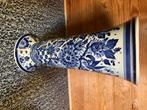 Delfts blauw vaas en bord, Antiek en Kunst, Ophalen