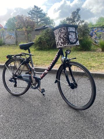 Vélo OXFORD 28 pouces 7V avec panier,, Comme neuf, Enlèvement, 47 à 50 cm, Oxford