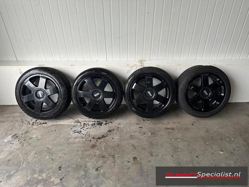 Winterbanden set op 17" velgen Audi TT MK1, Auto-onderdelen, Banden en Velgen, Banden en Velgen, Winterbanden, 17 inch, 225 mm