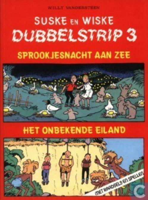 Suske en Wiske Dubbelstrip n3 - 1druk Verz. in prijs inbeg, Livres, BD, Utilisé, Une BD, Enlèvement ou Envoi